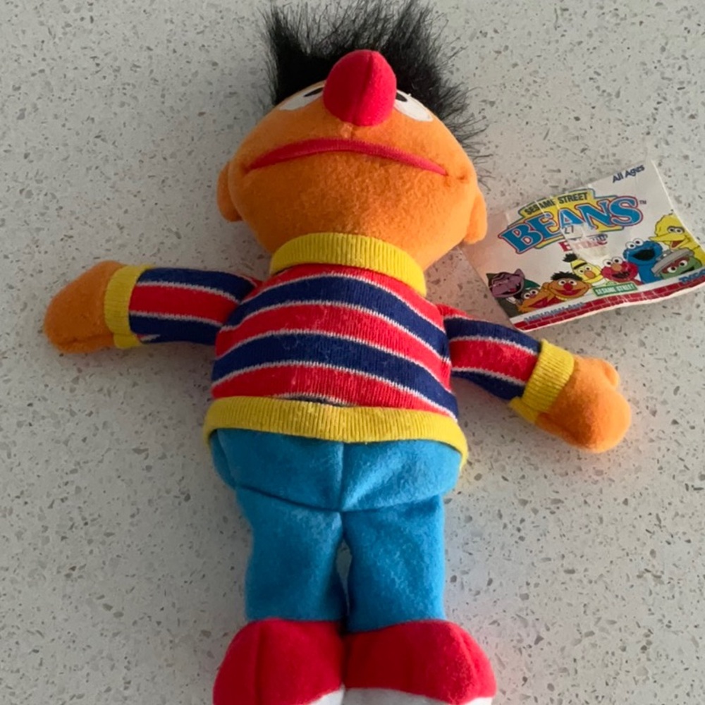 Sesame Street Ernie beanie from 1997